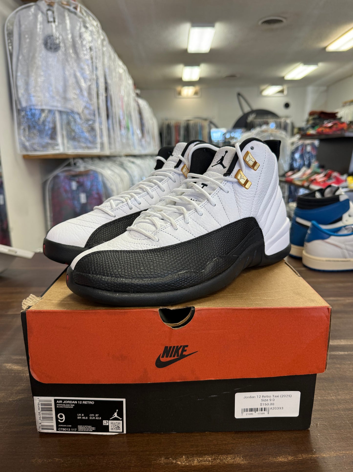 Jordan 12 Retro Taxi (2025)