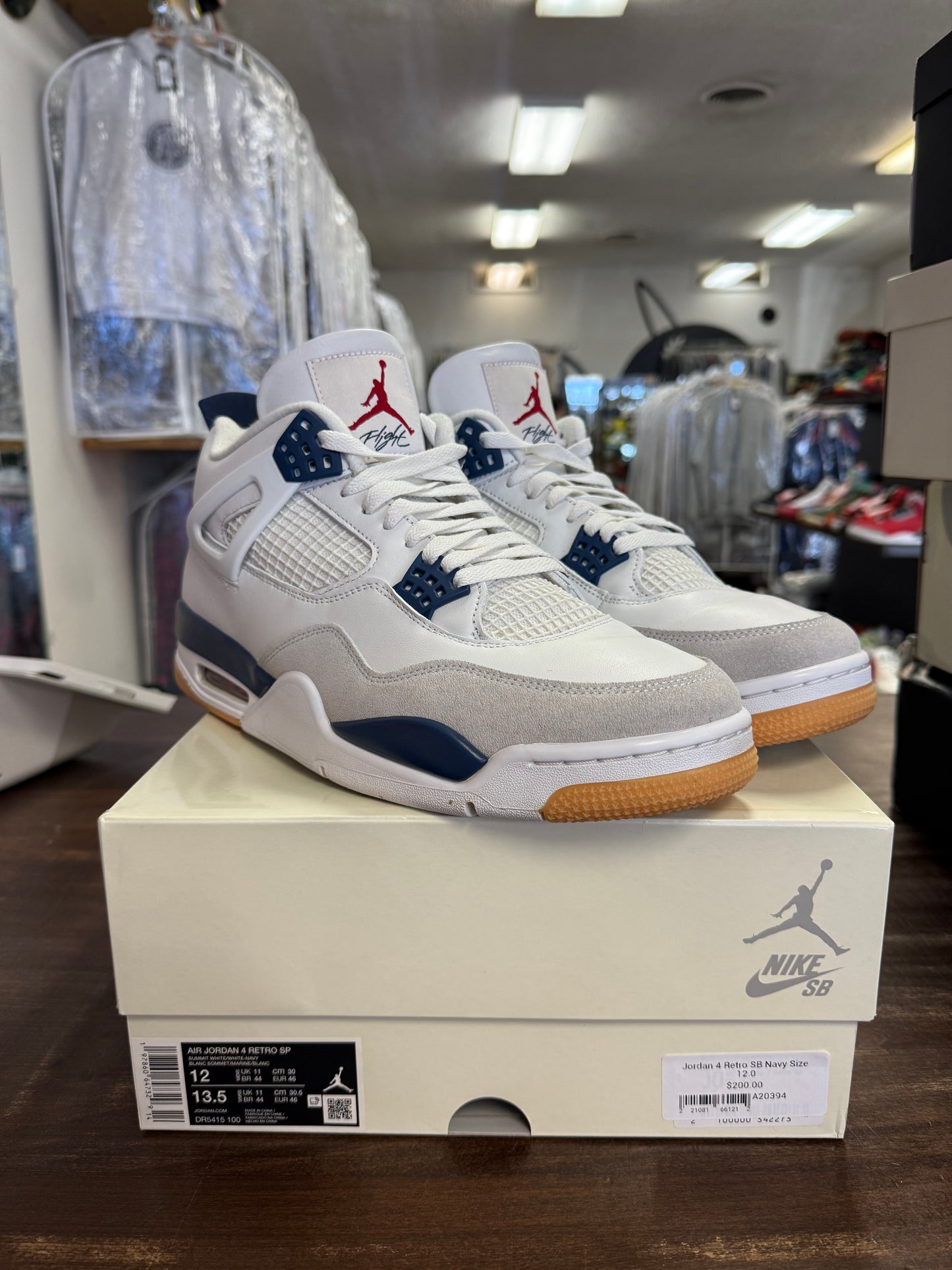 Jordan 4 Retro SB Navy