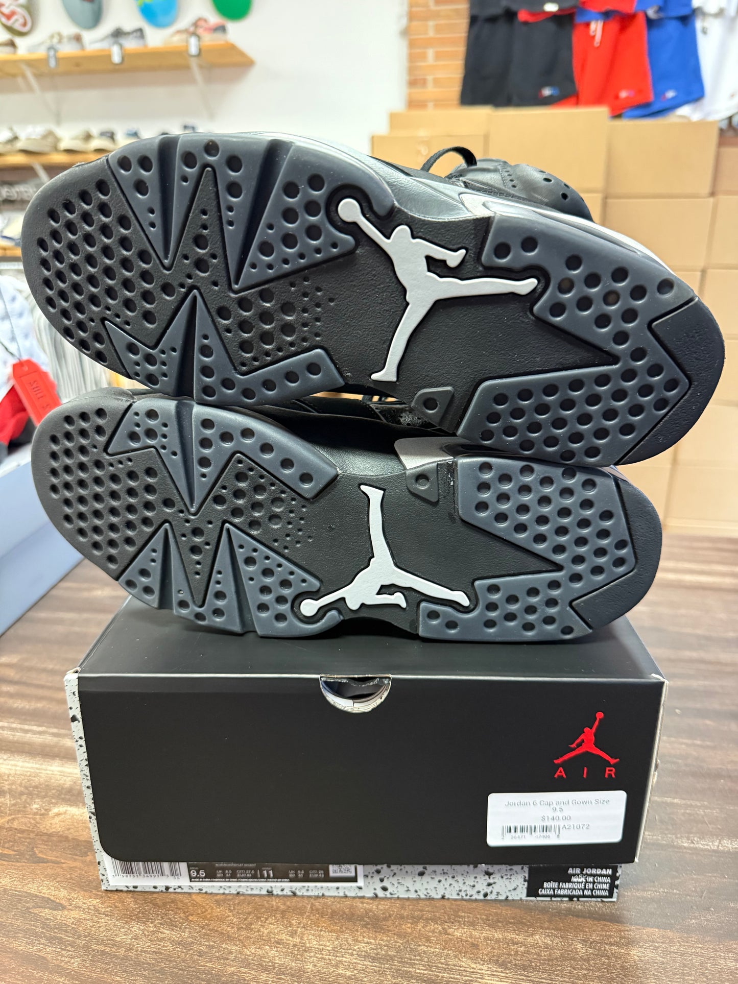 Jordan 6 Cap and Gown