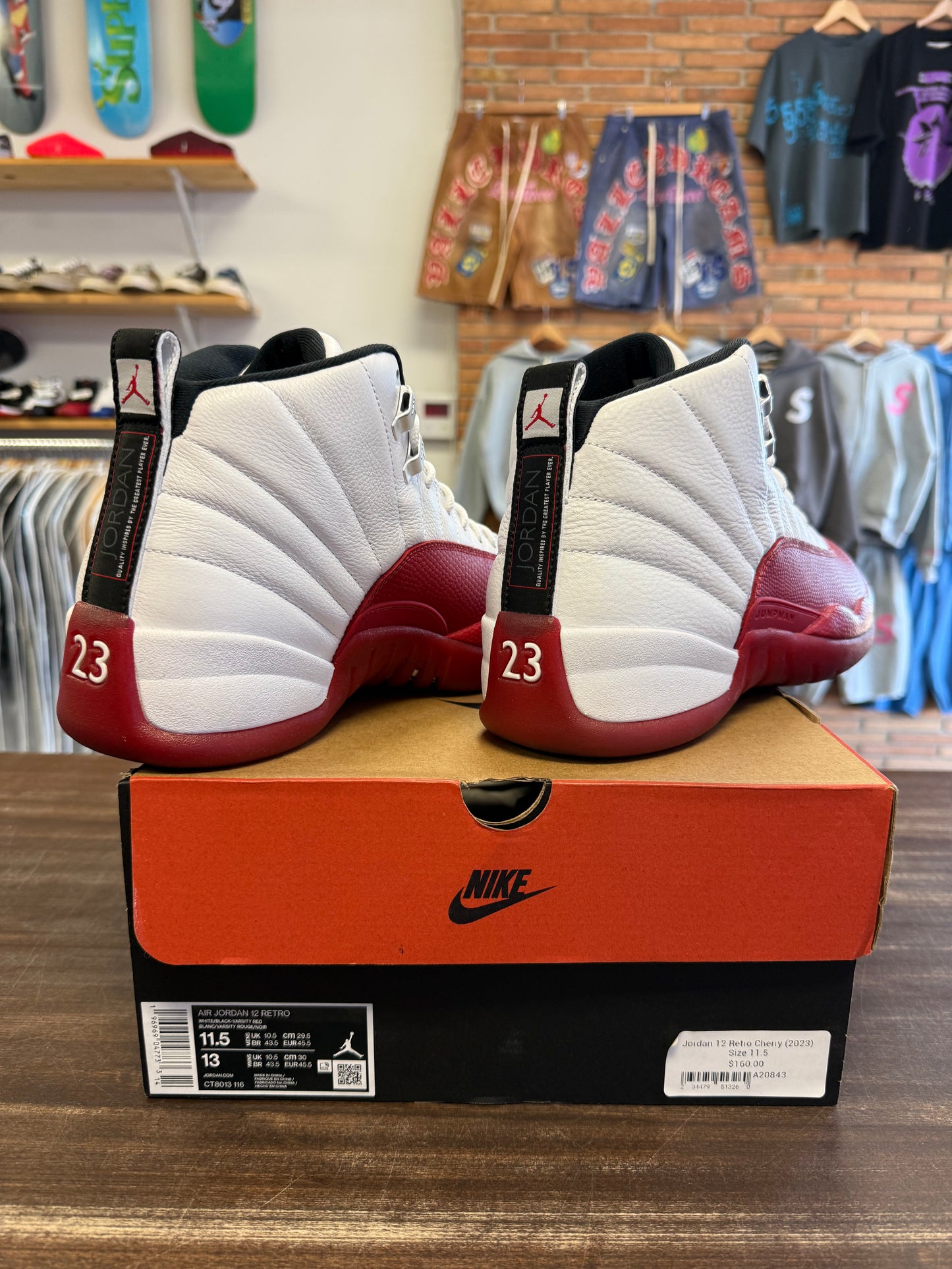 Jordan 12 Retro Cherry (2023)
