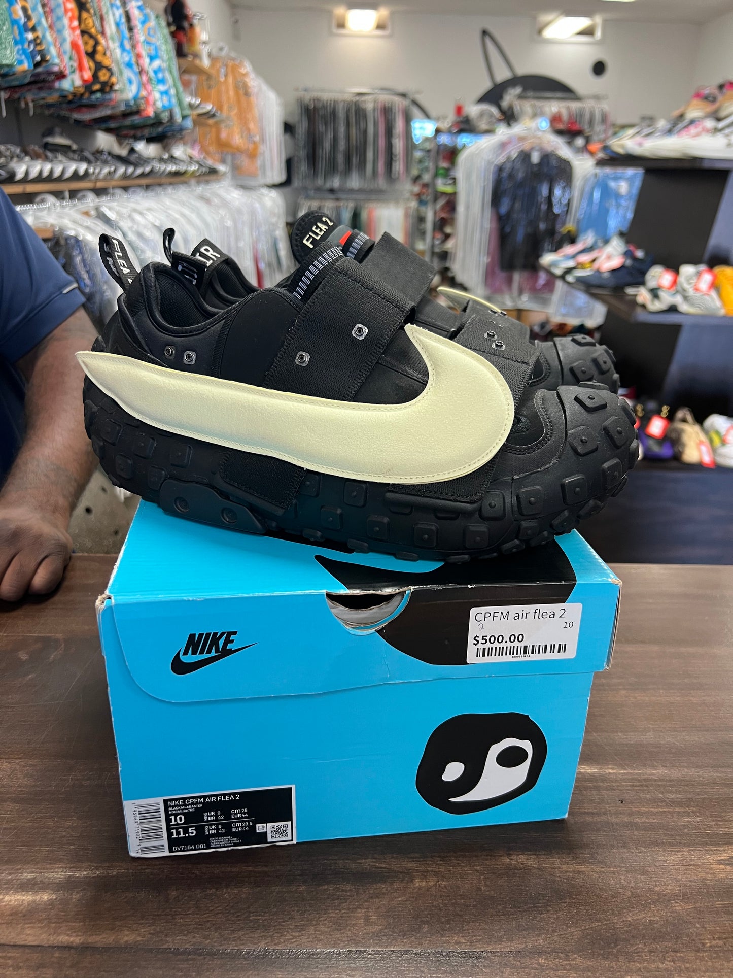 Nike CPFM Air Flea 2 Alabaster