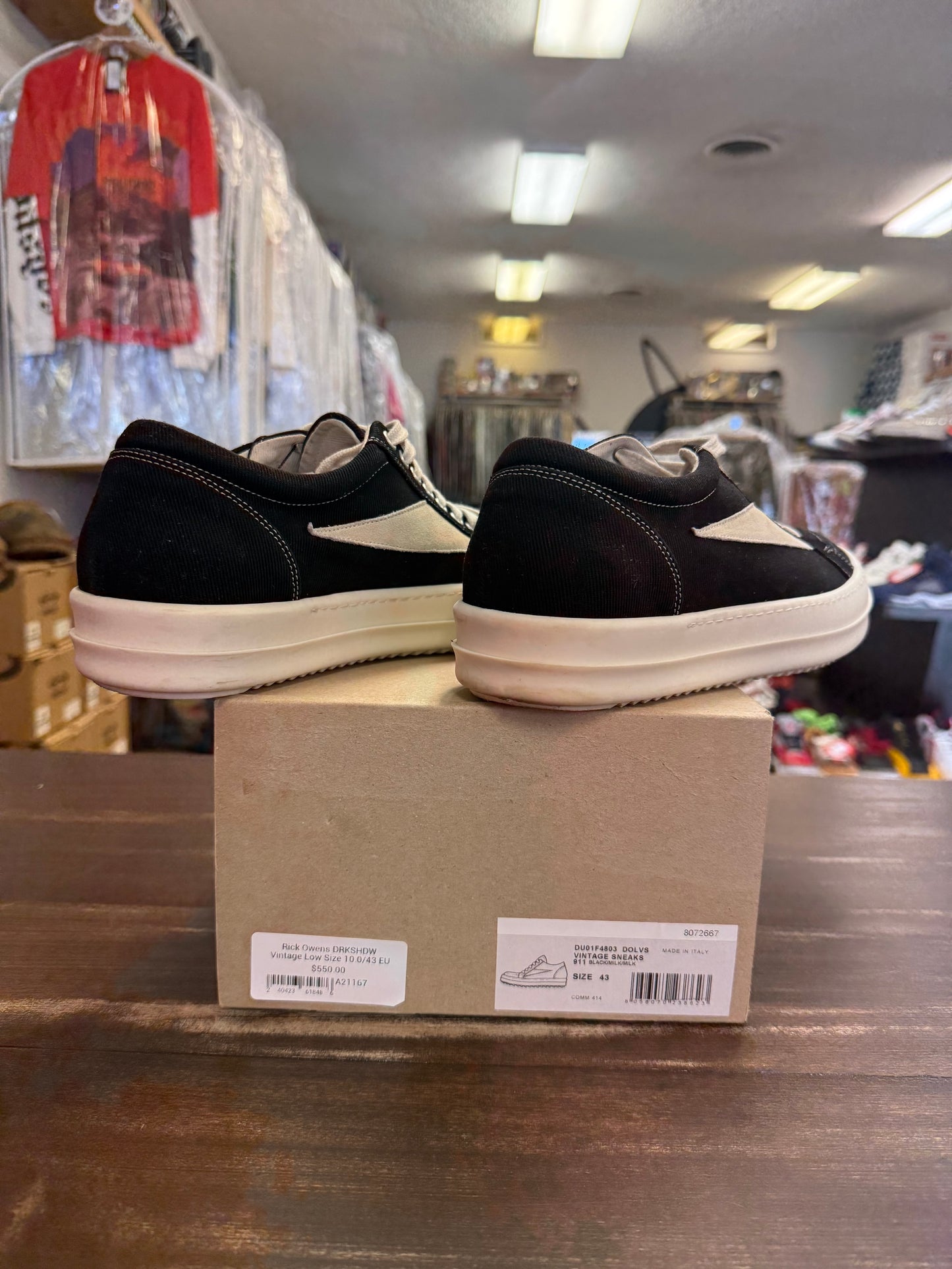 Rick Owens DRKSHDW Vintage Low