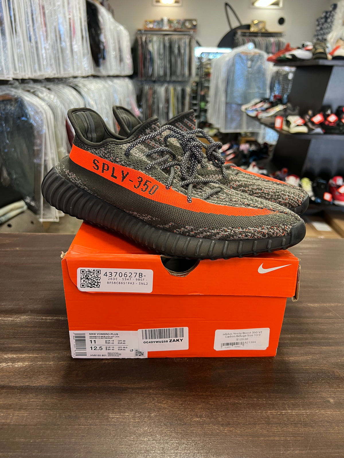 adidas Yeezy Boost 350 V2 Carbon Beluga