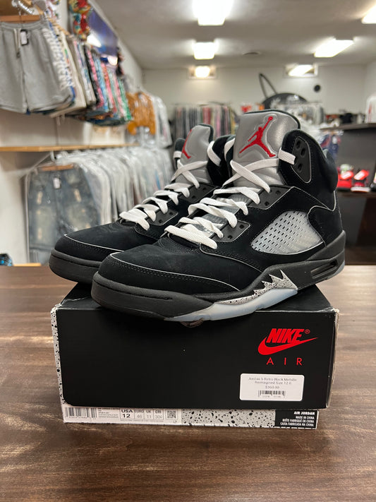 Jordan 5 Retro Black Metallic Reimagined