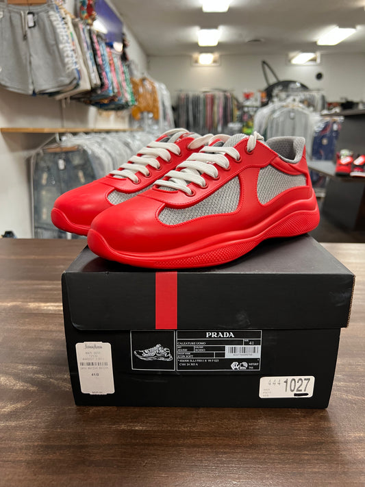 Prada America's Cup Soft Rubber Red