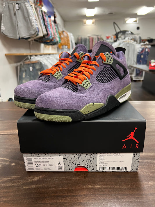 Jordan 4 Retro Canyon Purple