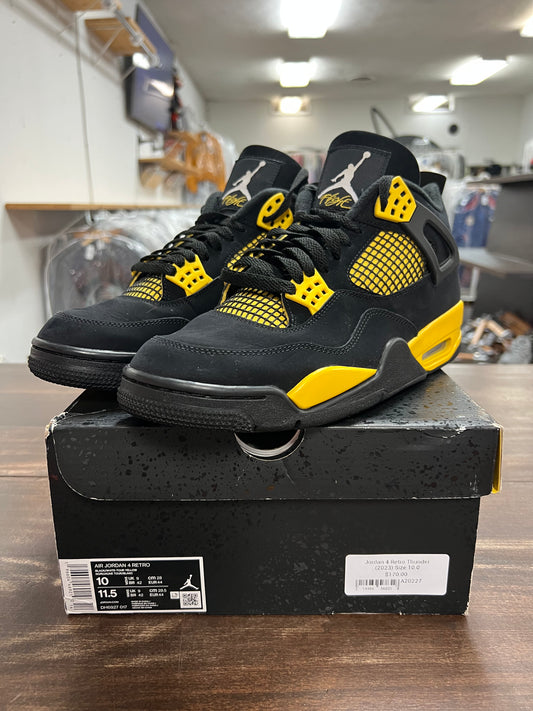 Jordan 4 Retro Thunder (2023)