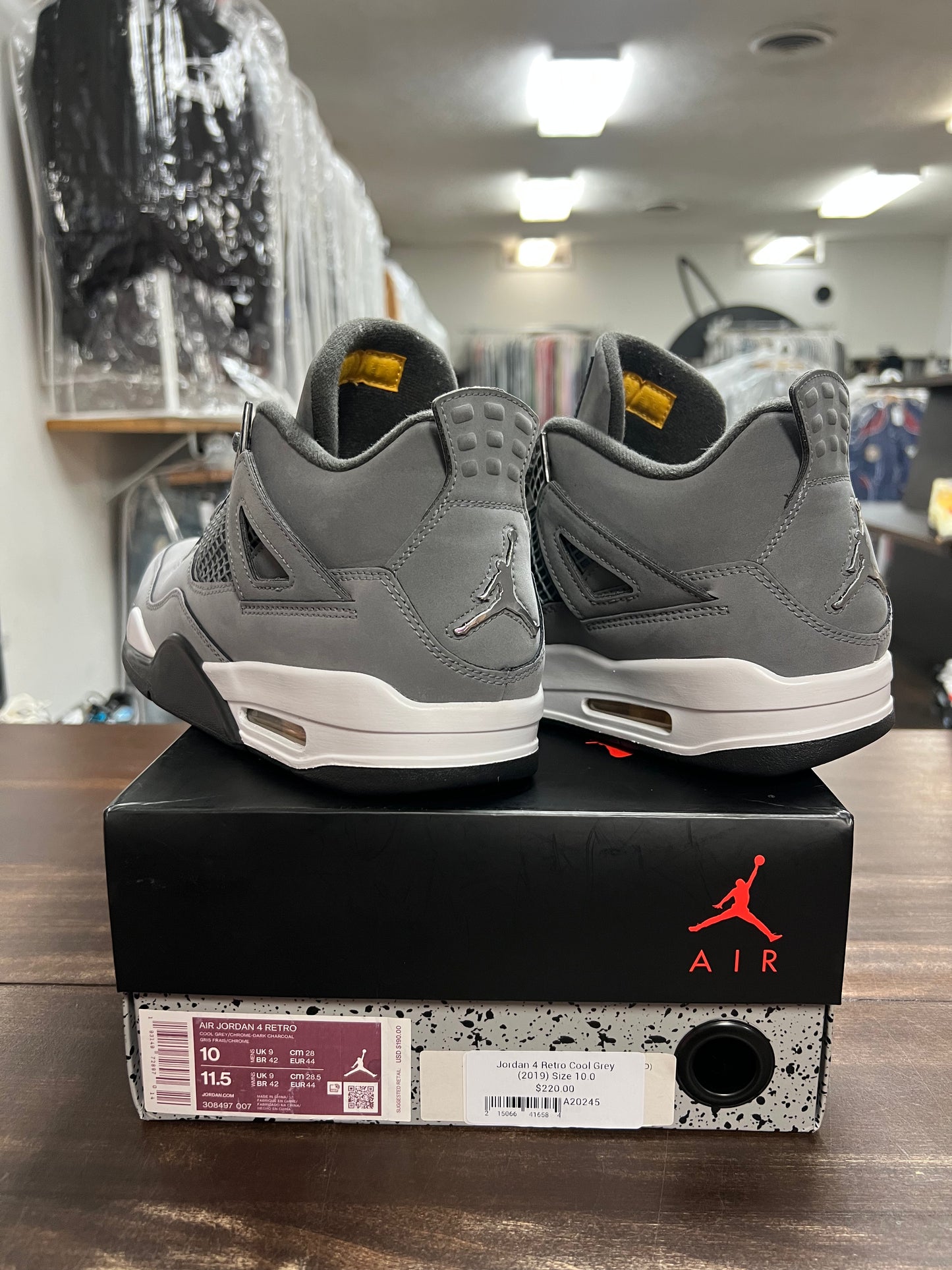 Jordan 4 Retro Cool Grey (2019)