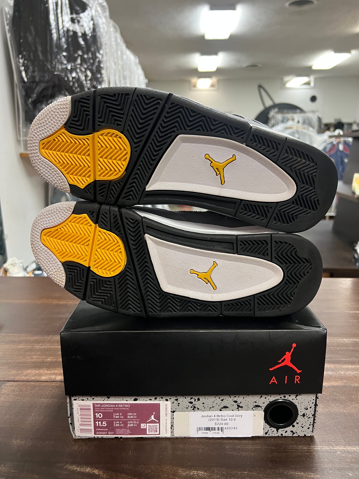 Jordan 4 Retro Cool Grey (2019)