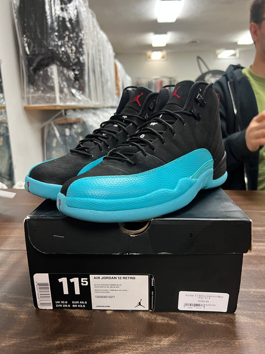 Jordan 12 Retro Gamma Blue