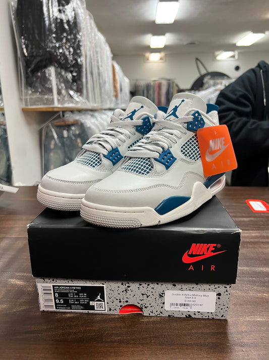 Jordan 4 Retro Military Blue