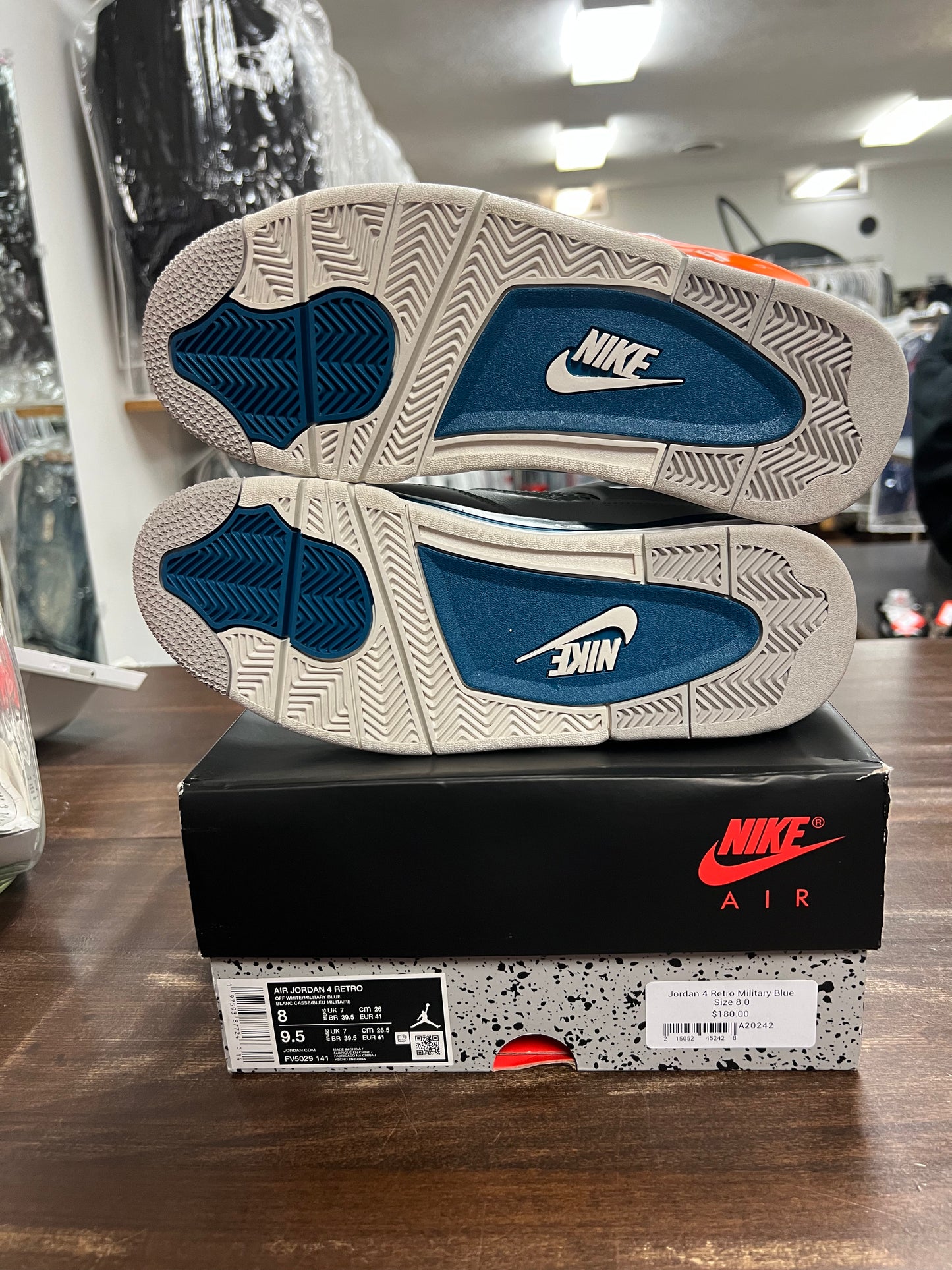 Jordan 4 Retro Military Blue