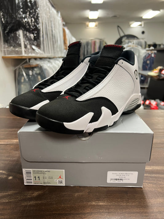 Jordan 14 Retro Black Toe (2024)