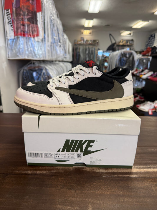 Jordan 1 Low Travis Scott Olive