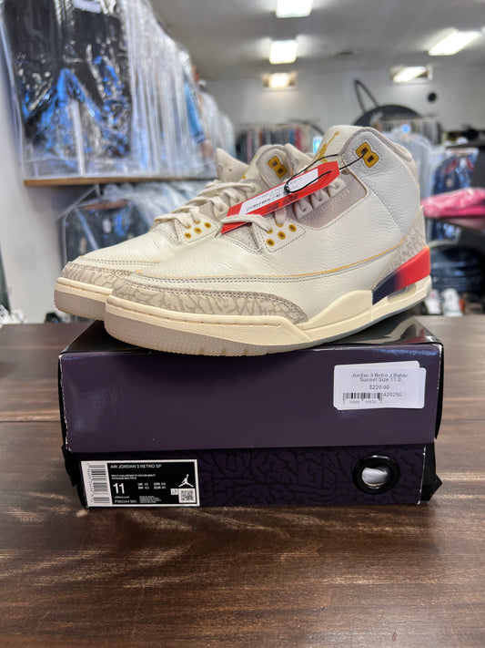 Jordan 3 Retro J Balvin Sunset