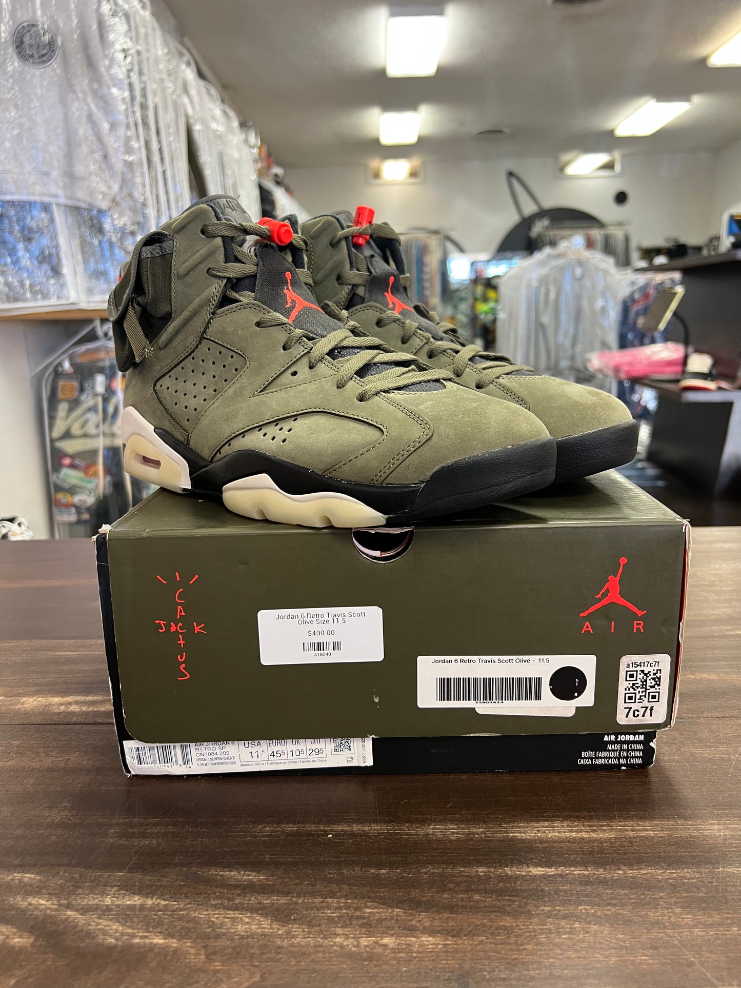 Jordan 6 Retro Travis Scott