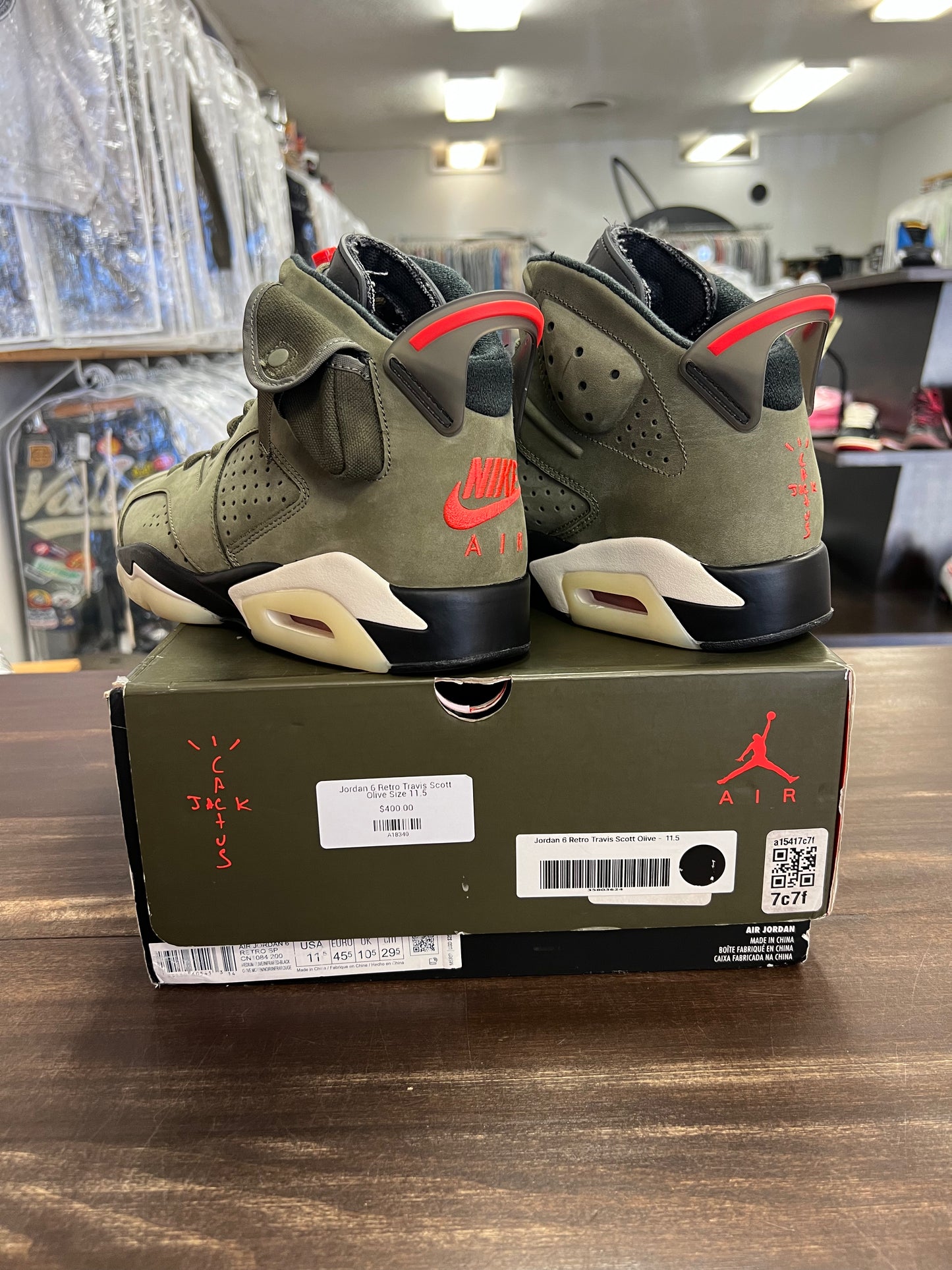 Jordan 6 Retro Travis Scott