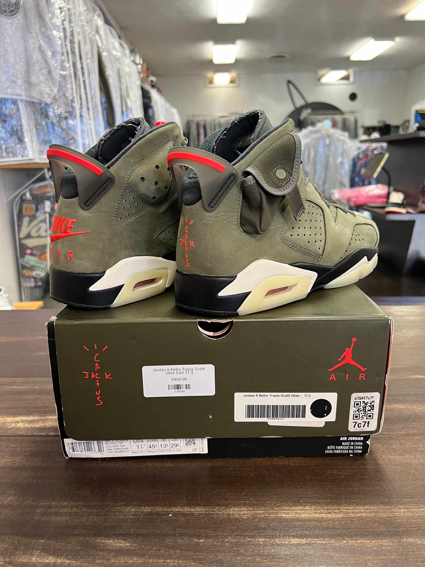 Jordan 6 Retro Travis Scott