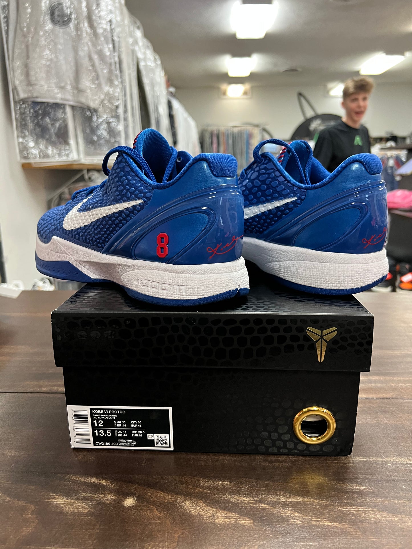 Kobe 6 Protro Dodgers