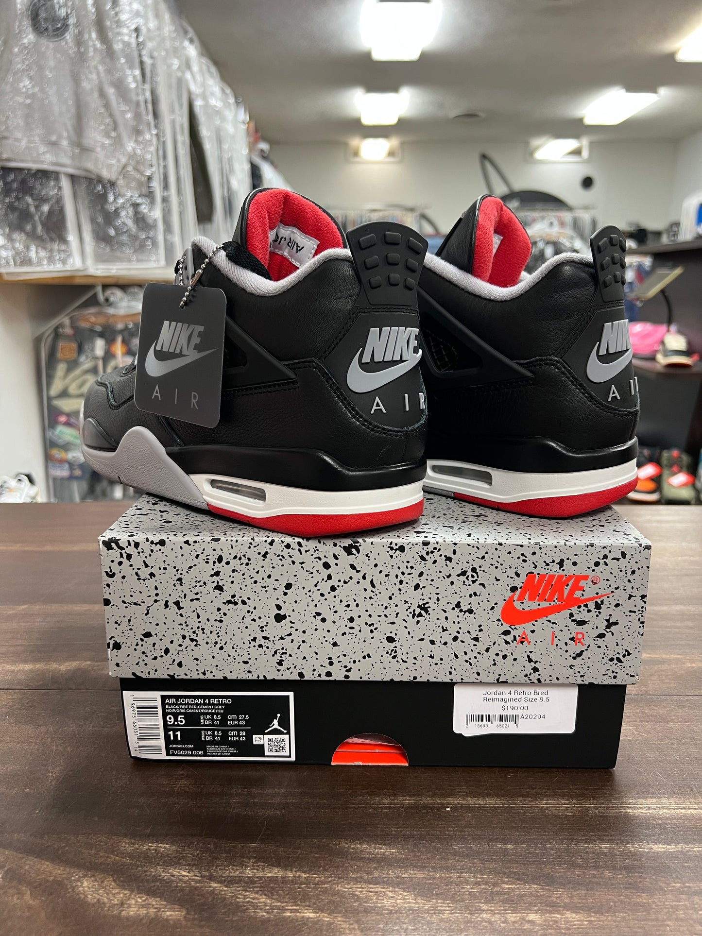 Jordan 4 Retro Bred Reimagined