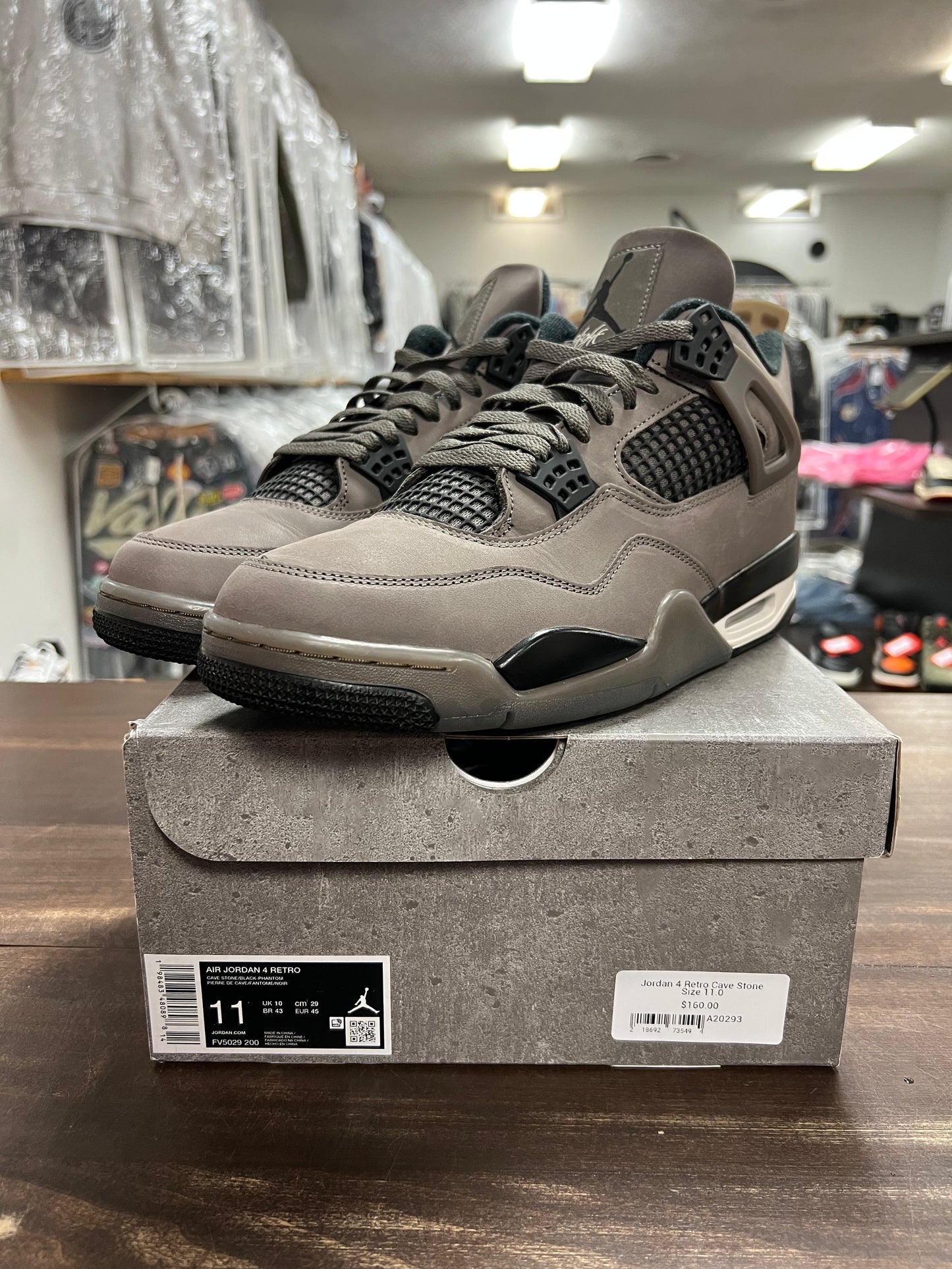 Jordan 4 Retro Cave Stone