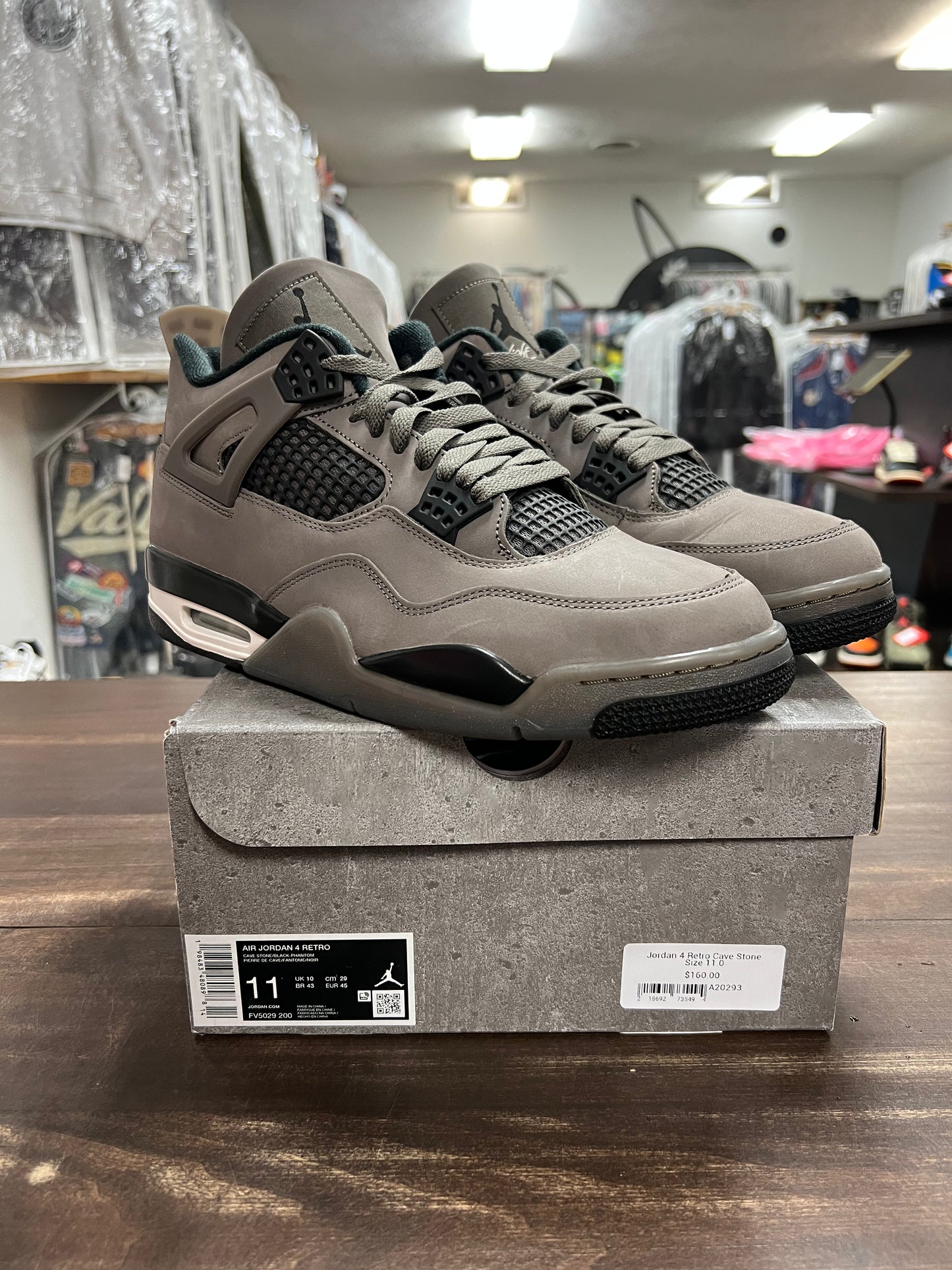Jordan 4 Retro Cave Stone