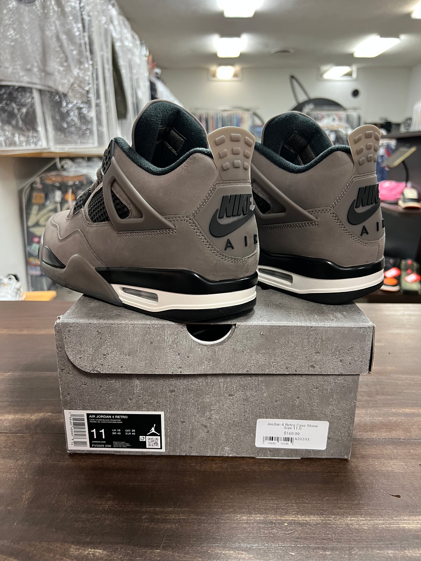 Jordan 4 Retro Cave Stone
