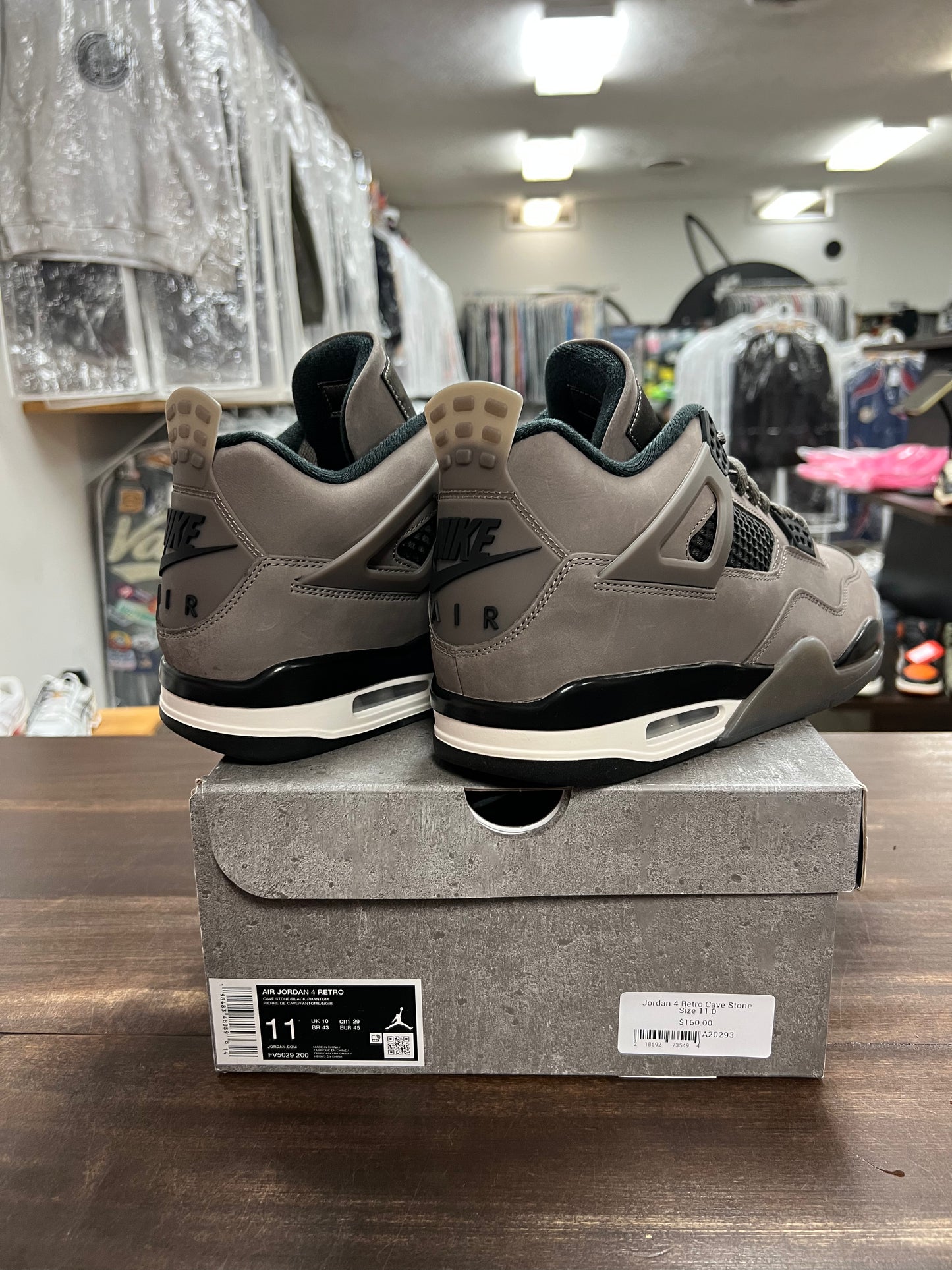 Jordan 4 Retro Cave Stone