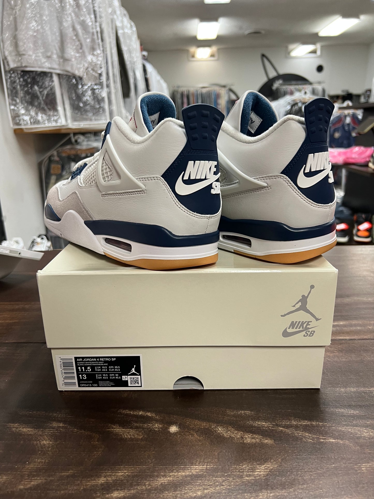 Jordan 4 Retro SB Navy