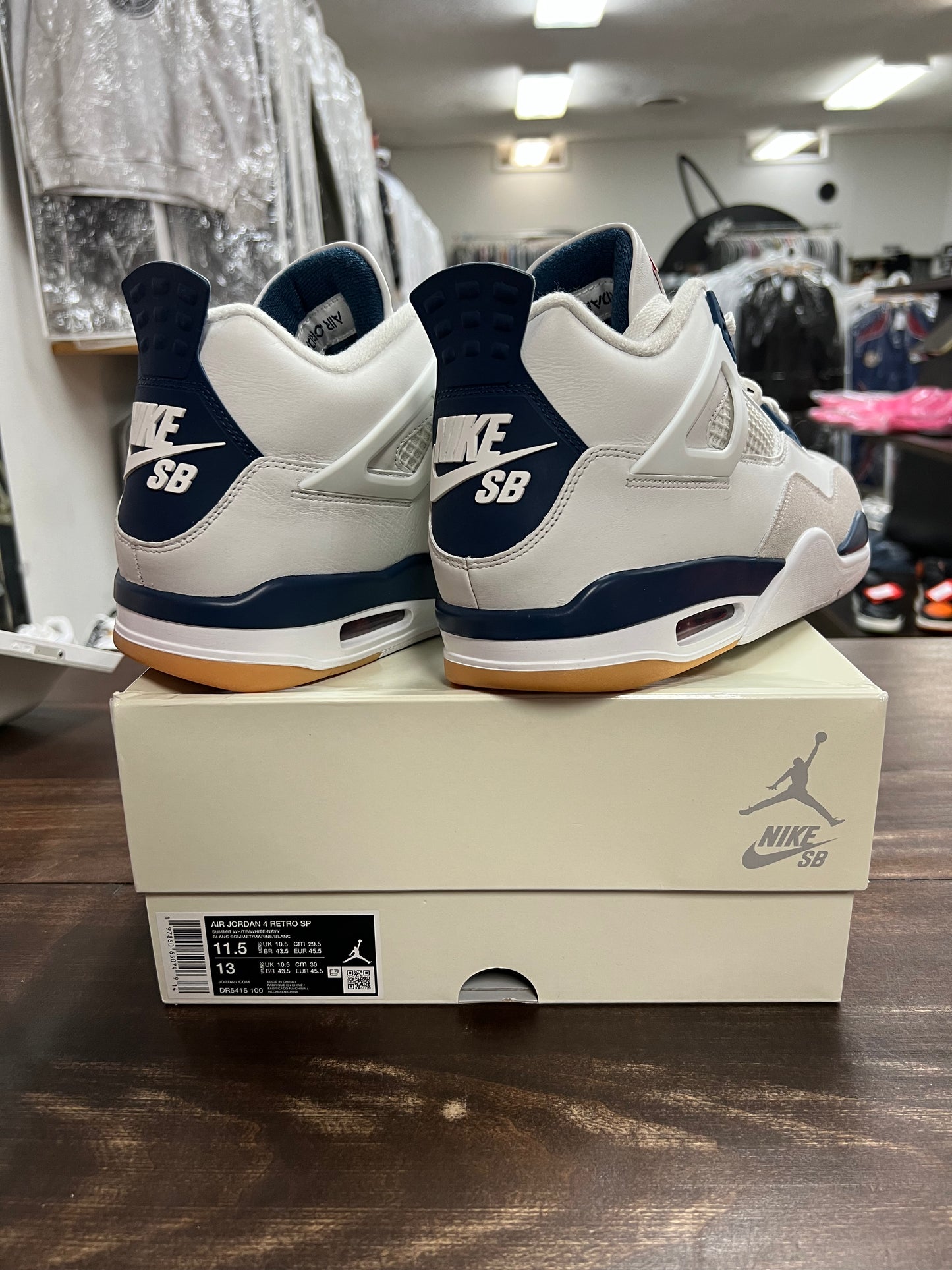 Jordan 4 Retro SB Navy