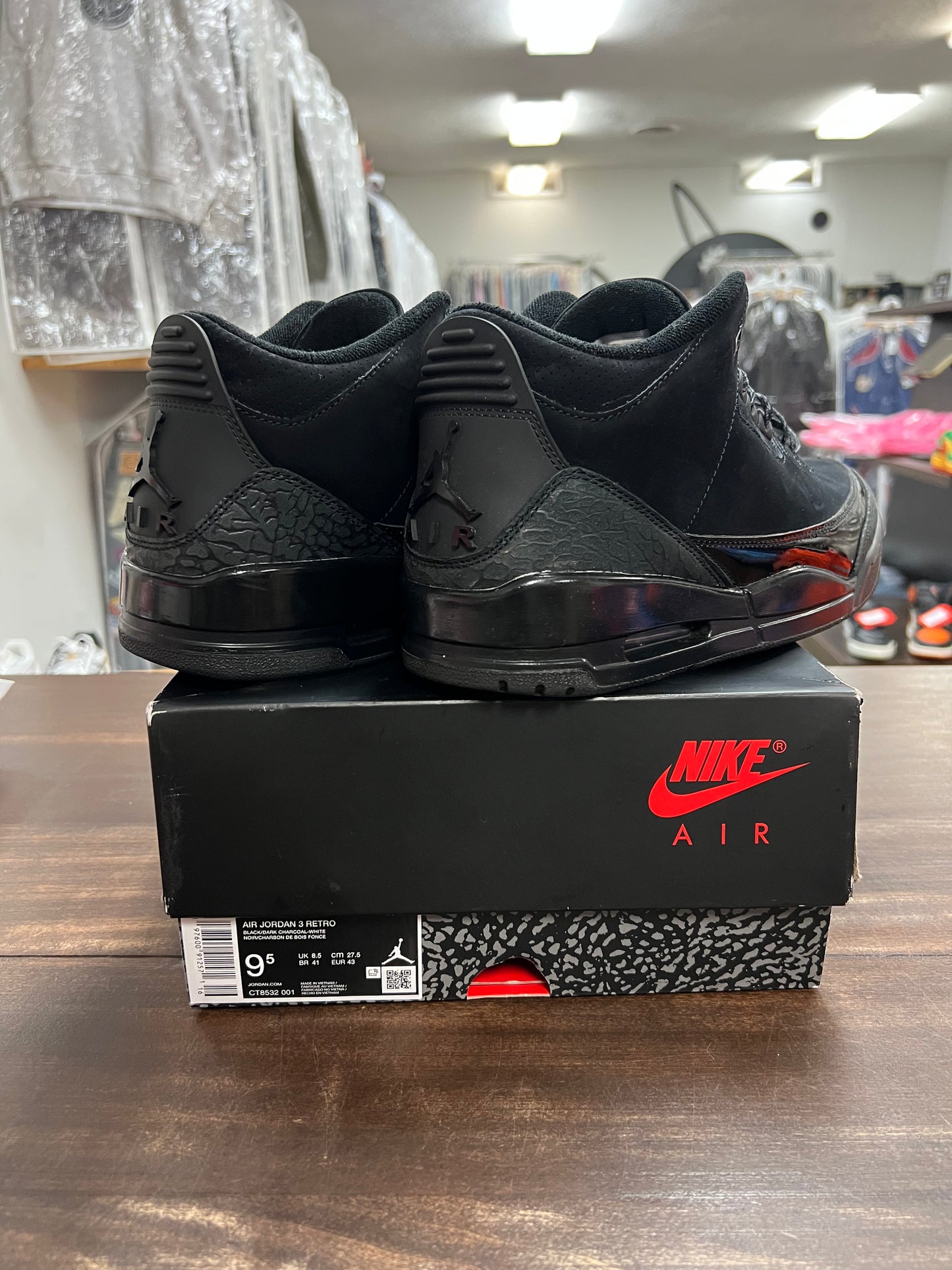 Jordan 3 Retro Black Cat (2025)