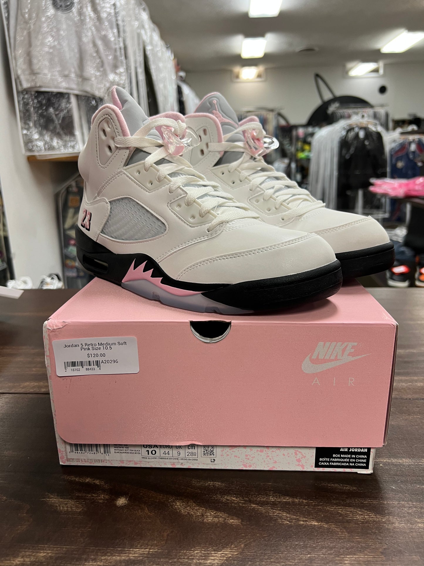 Jordan 5 Retro Medium Soft Pink