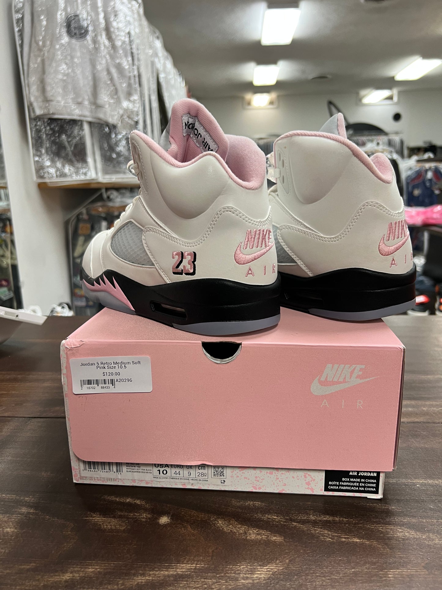 Jordan 5 Retro Medium Soft Pink