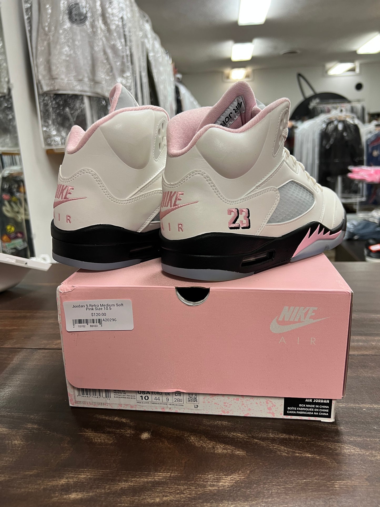 Jordan 5 Retro Medium Soft Pink