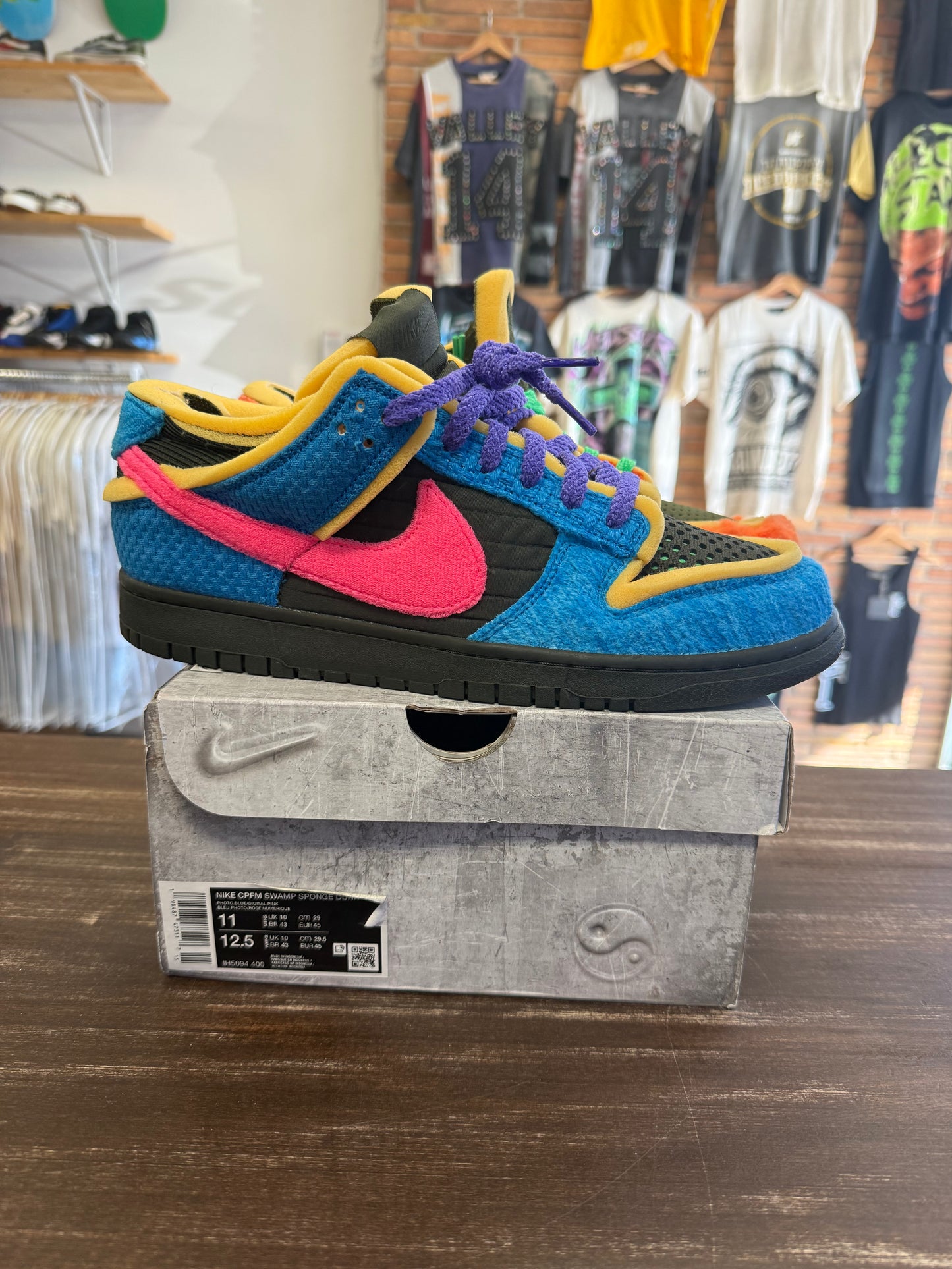 Nike Dunk Low Cactus Plant Flea Market Swamp Sponge Photo Blue