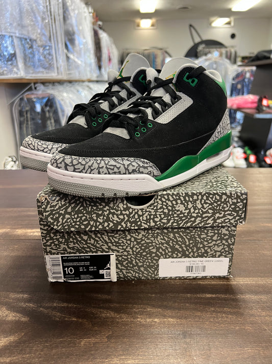 Jordan 3 Pine Green