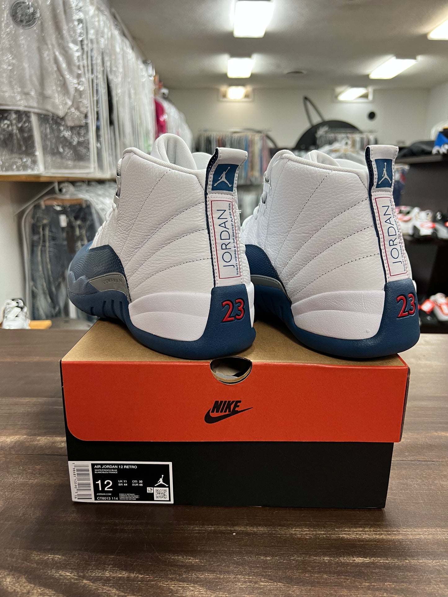 Jordan 12 French Blue 2025