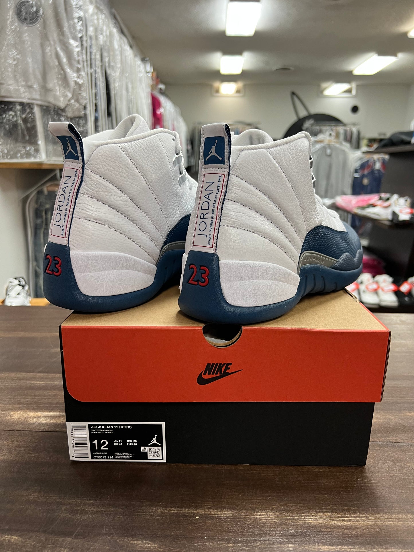 Jordan 12 French Blue 2025