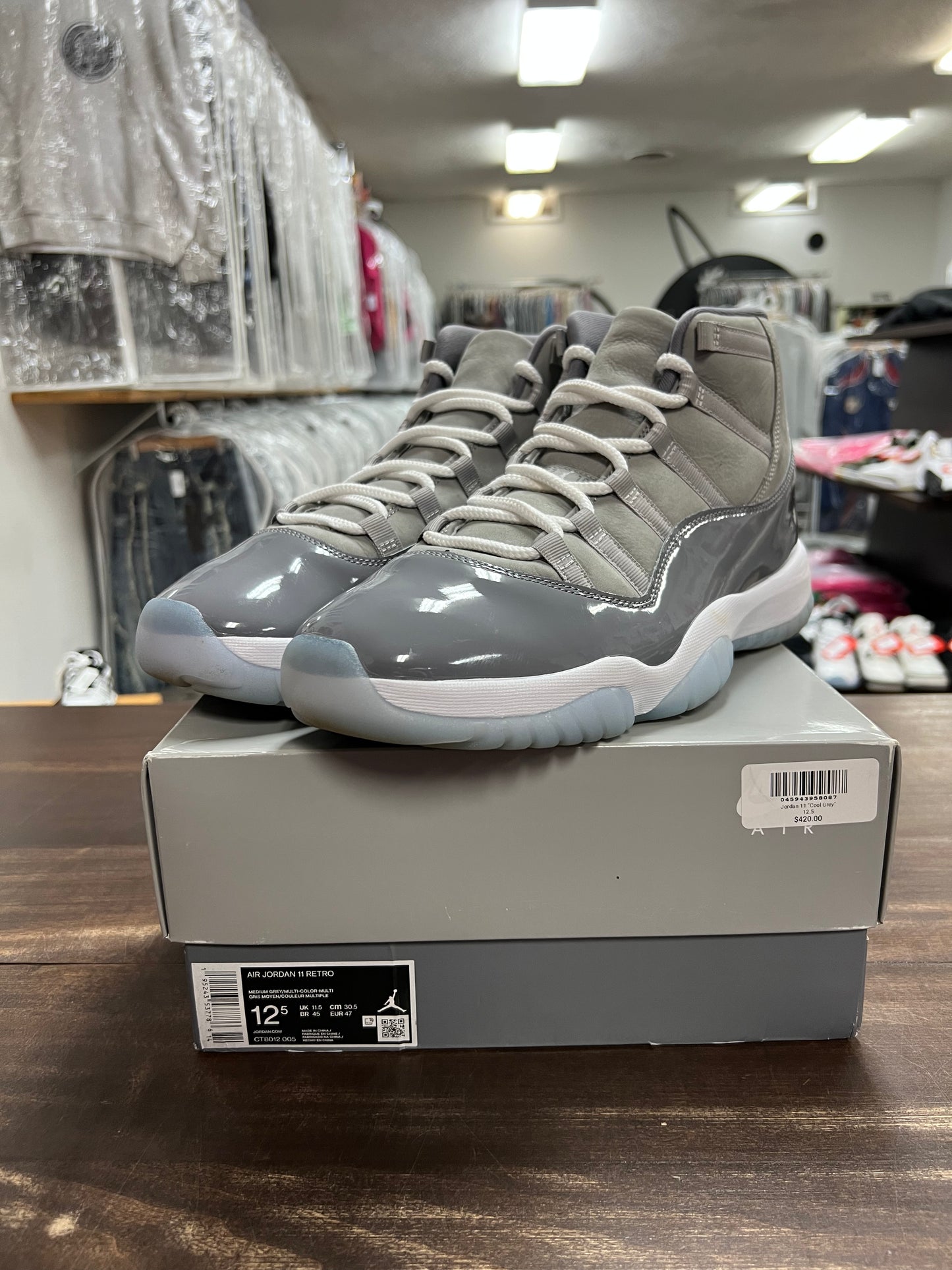 Jordan 11 Cool Grey 2021