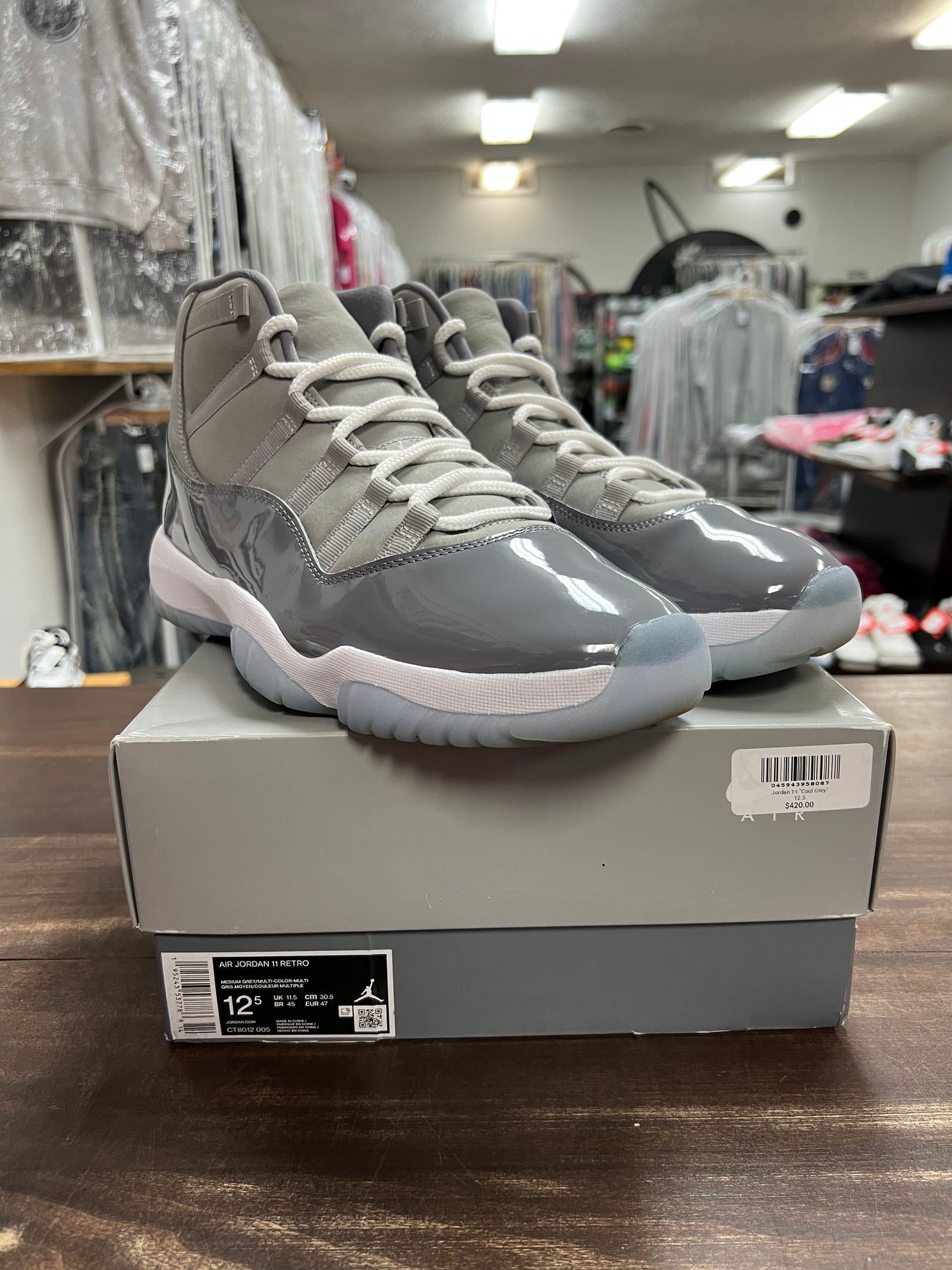 Jordan 11 Cool Grey 2021
