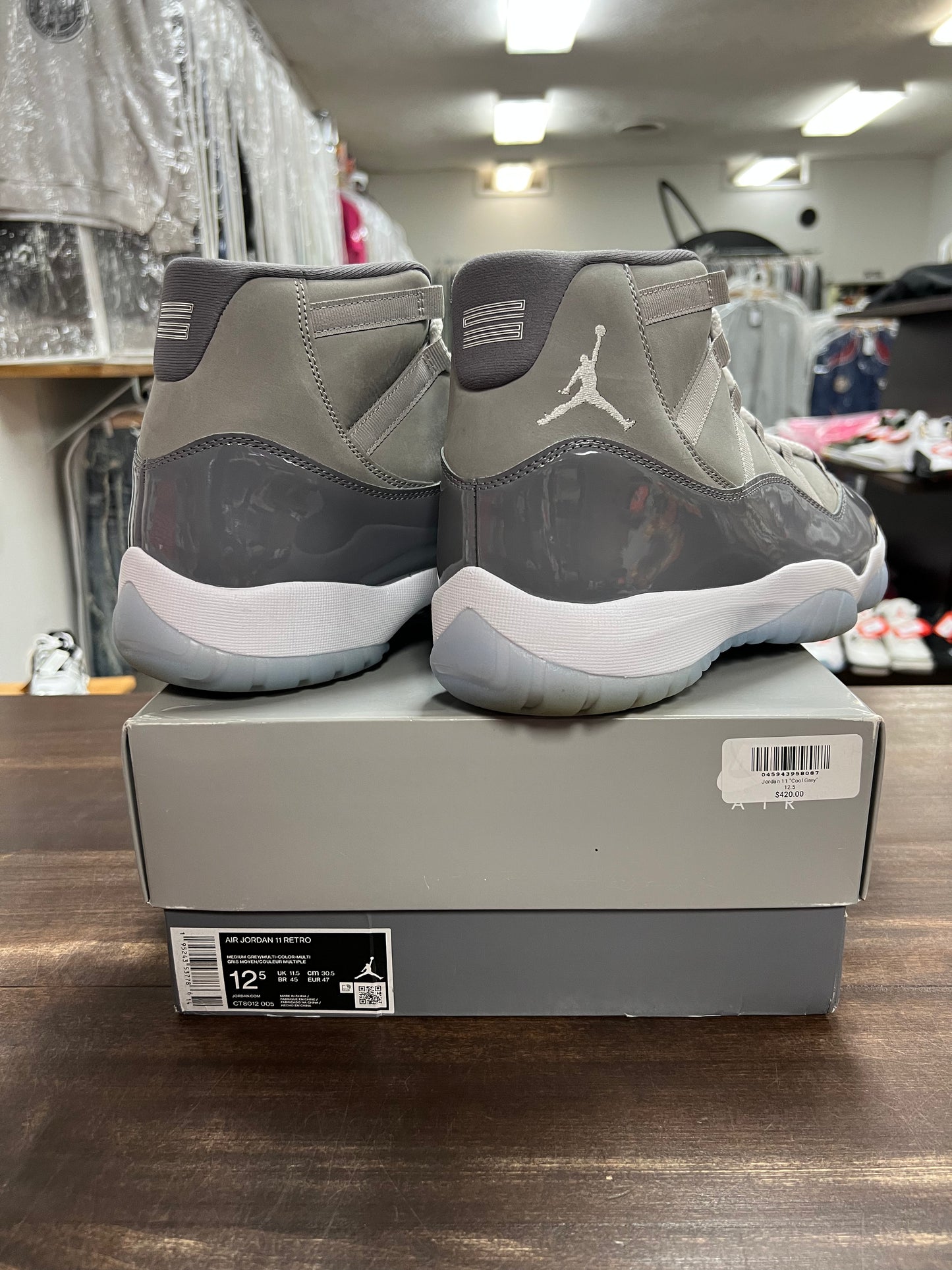 Jordan 11 Cool Grey 2021