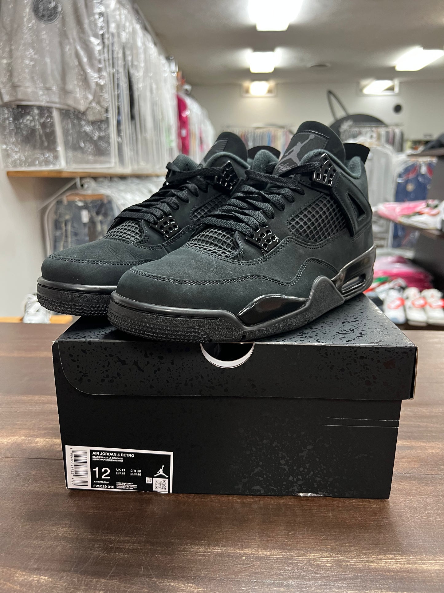 Jordan 4 Retro Black Cat 2025