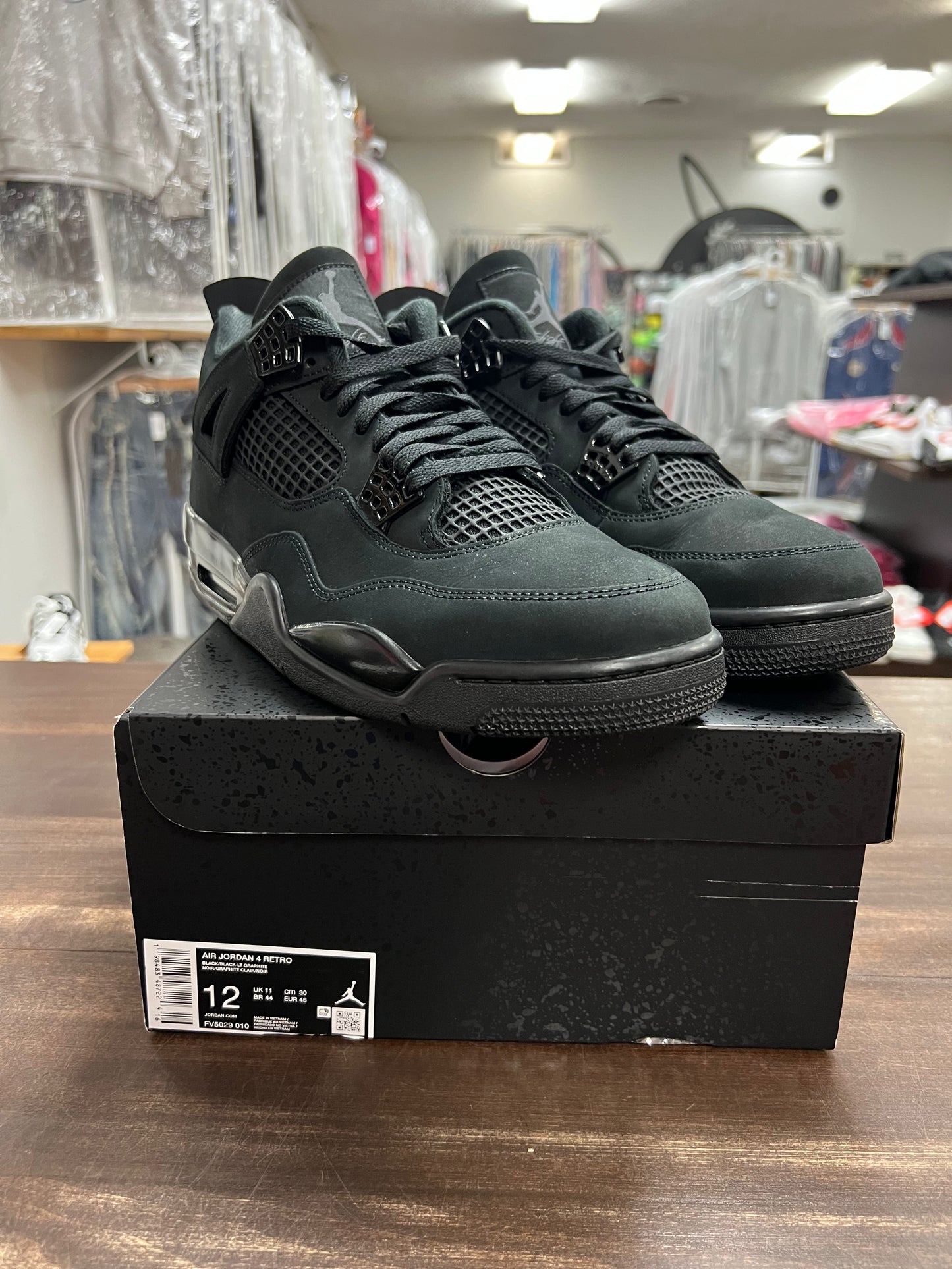 Jordan 4 Retro Black Cat 2025