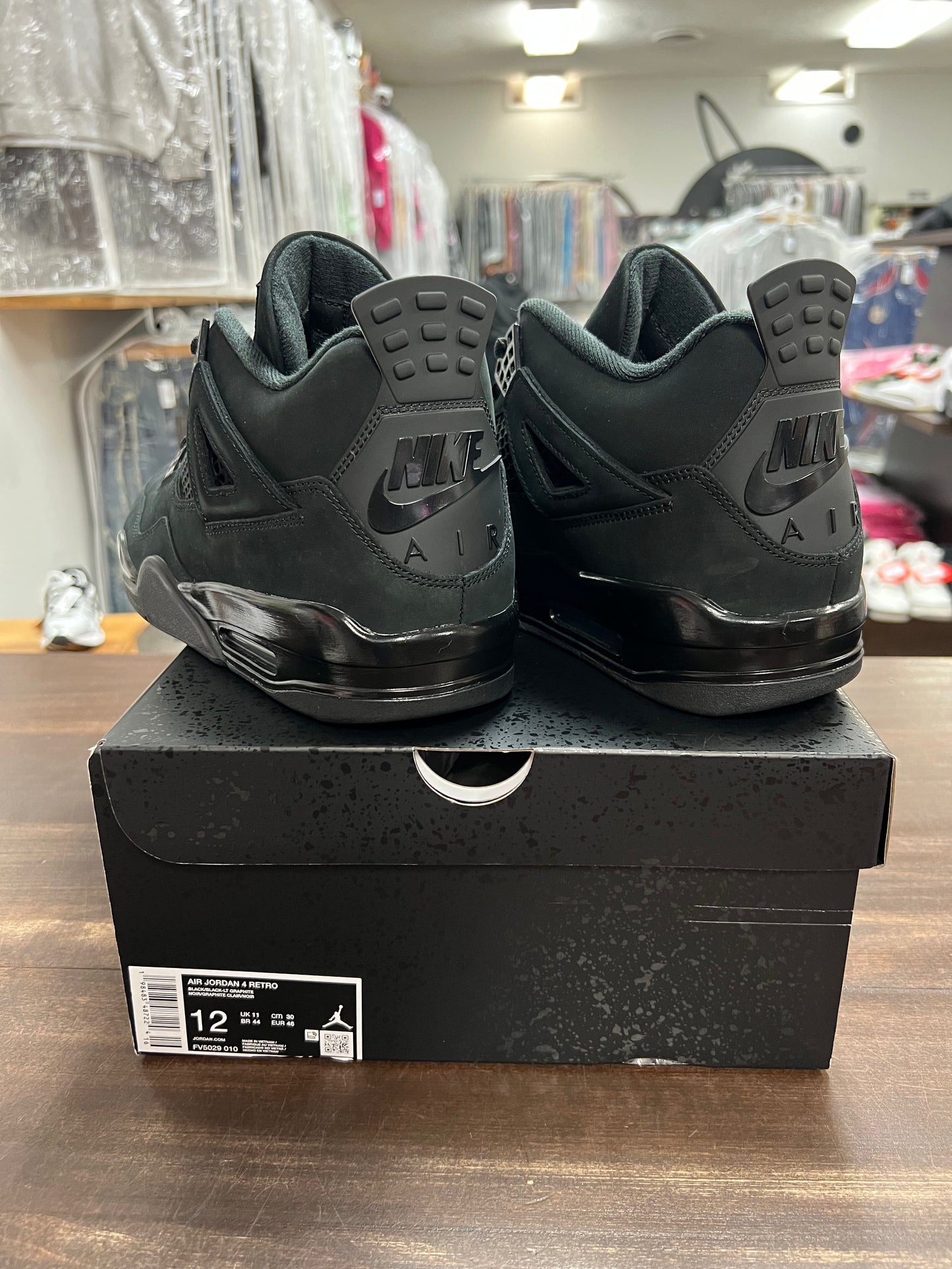 Jordan 4 Retro Black Cat 2025