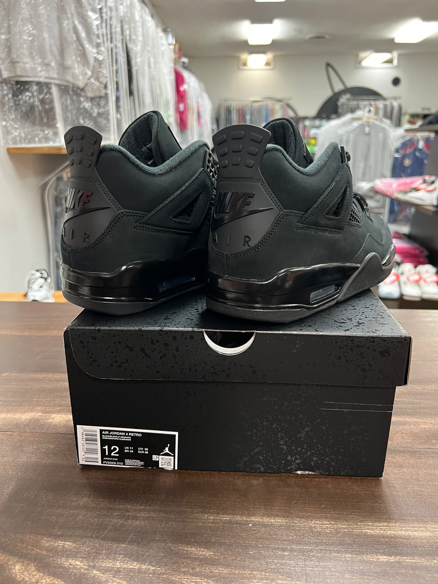 Jordan 4 Retro Black Cat 2025