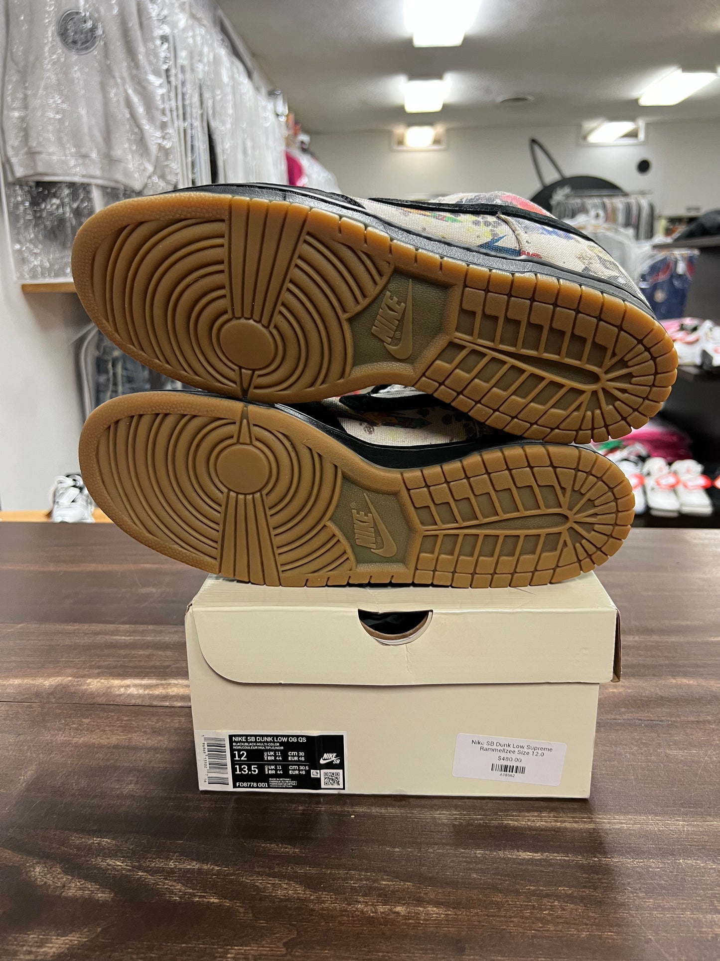 Nike SB Dunk Low Supreme Rammellzee