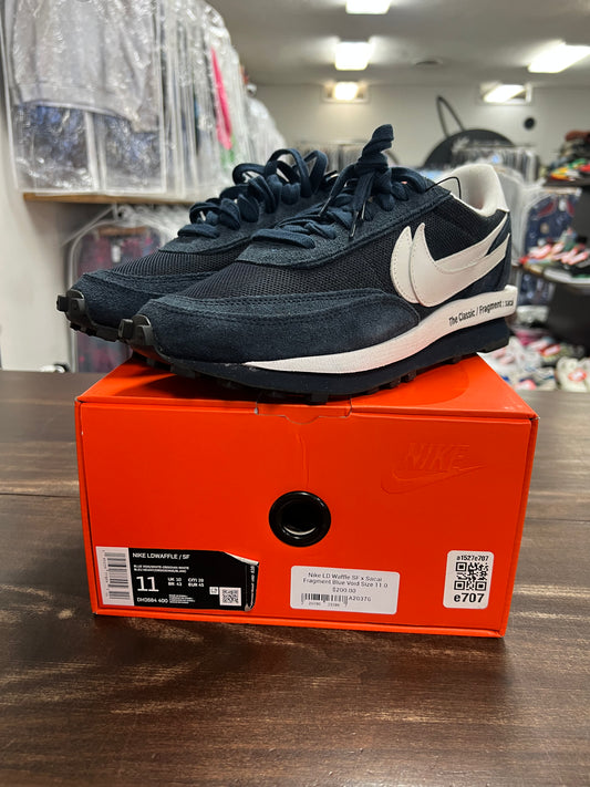 Nike LD Waffle SF x Sacai Fragment Blue Void