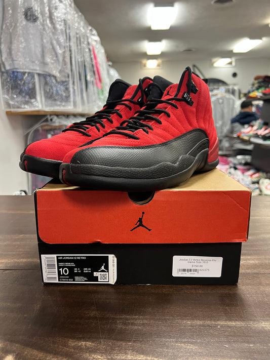 Jordan 12 Retro Reverse Flu Game