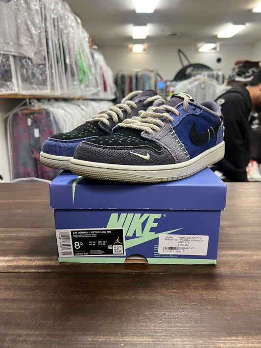 Jordan 1 Retro Low OG Zion Williamson Voodoo Alternate