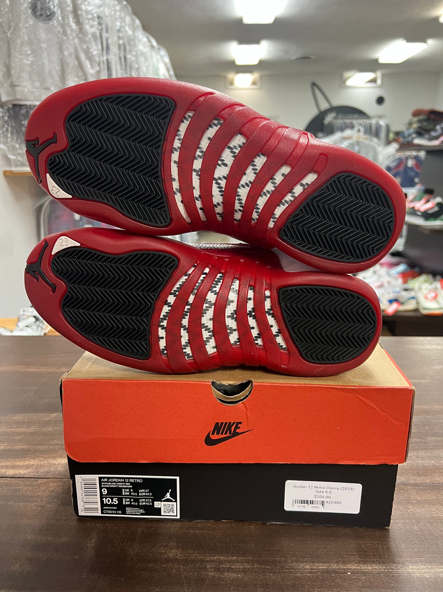 Jordan 12 Retro Cherry (2023)